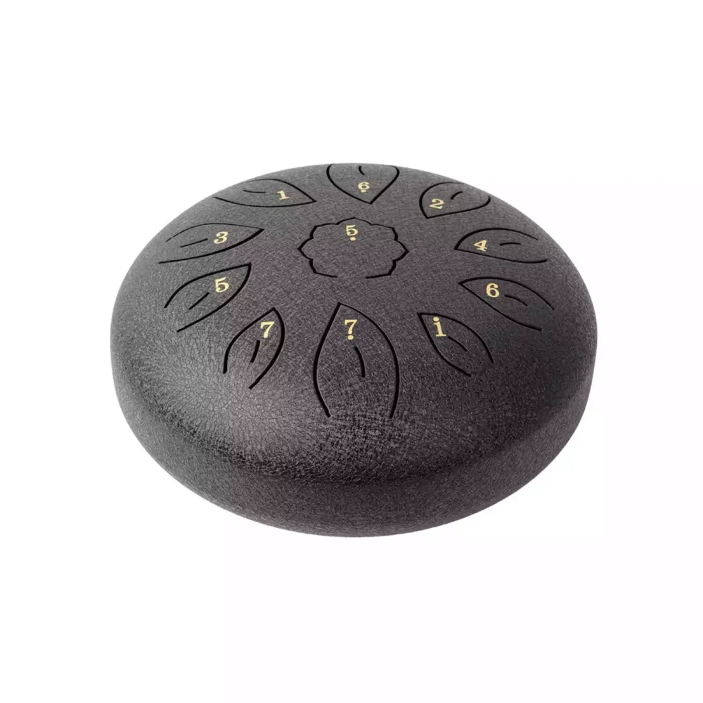 Mano Percussion MPC38BK 8 Inch Tongue Drum - Black