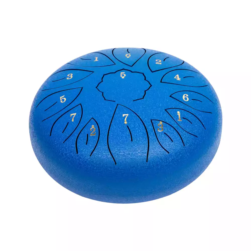 Mano Percussion MPC40BL 10 Inch Tongue Drum - Blue