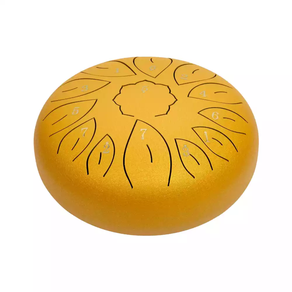 Mano Percussion MPC40GD 10 Inch Tongue Drum - Gold