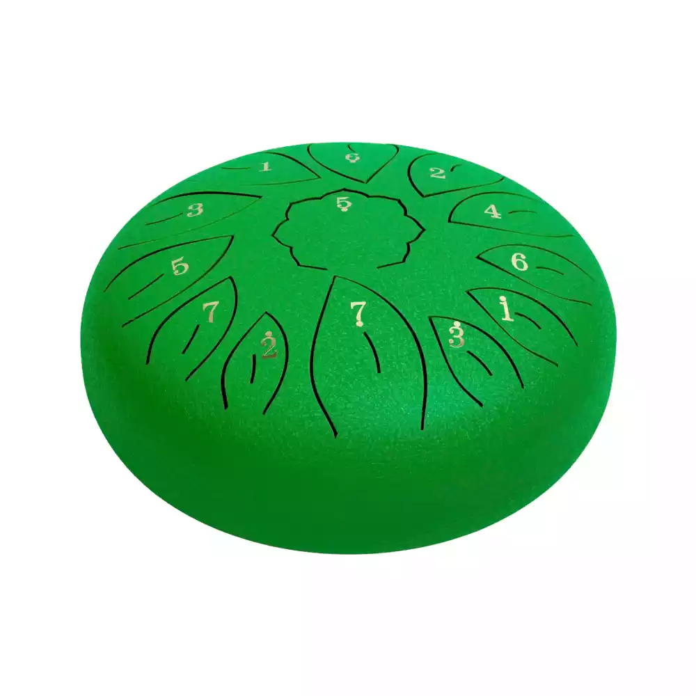Mano Percussion MPC40GN 10 Inch Tongue Drum - Green