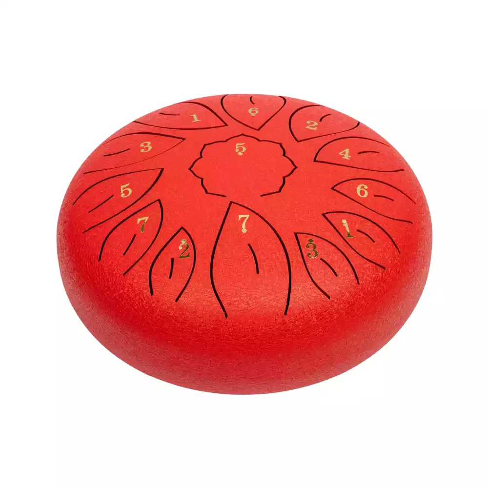 Mano Percussion MPC40RD 10 Inch Tongue Drum - Red