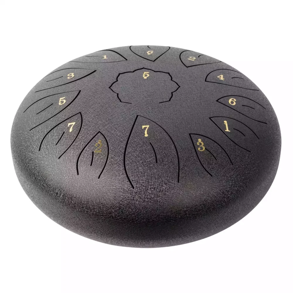 Mano Percussion MPC42BK 12 Inch Tongue Drum - Black