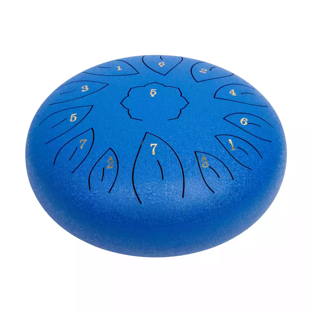 Mano Percussion MPC42BL 12 Inch Tongue Drum - Blue