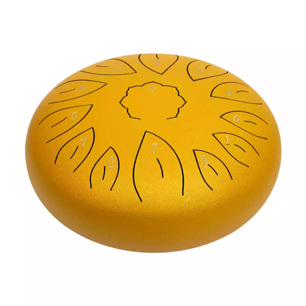 Mano Percussion MPC42GD 12 Inch Tongue Drum - Gold