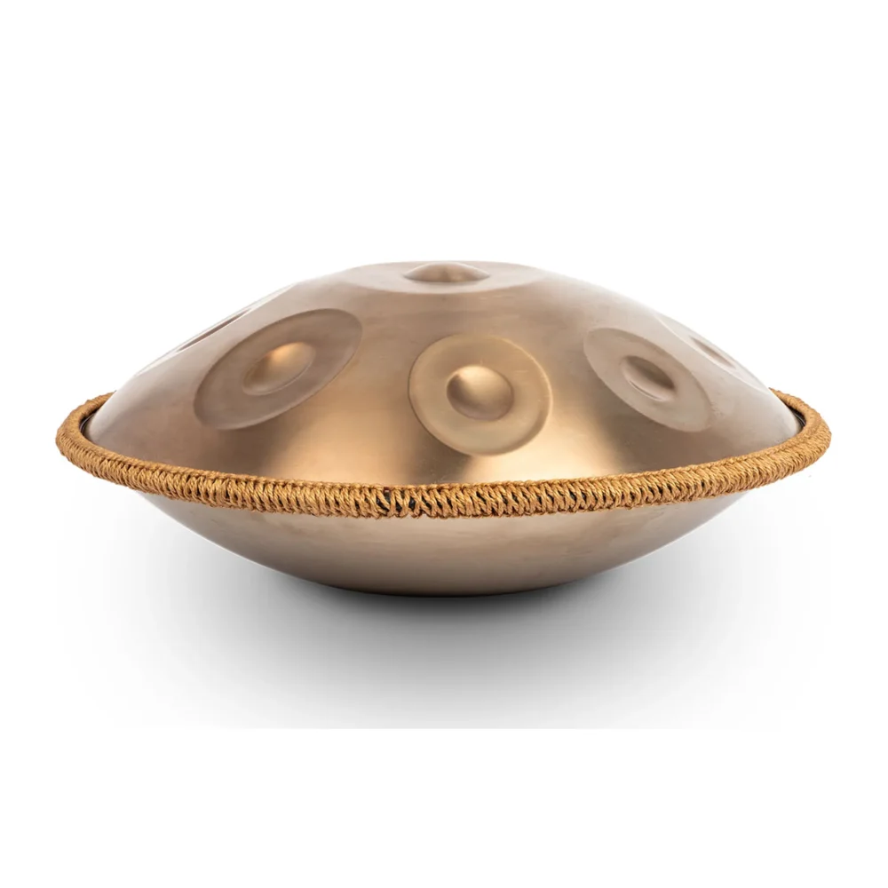 Mano Percussion ManoPan 9 Note Handpan D Kurd Gold