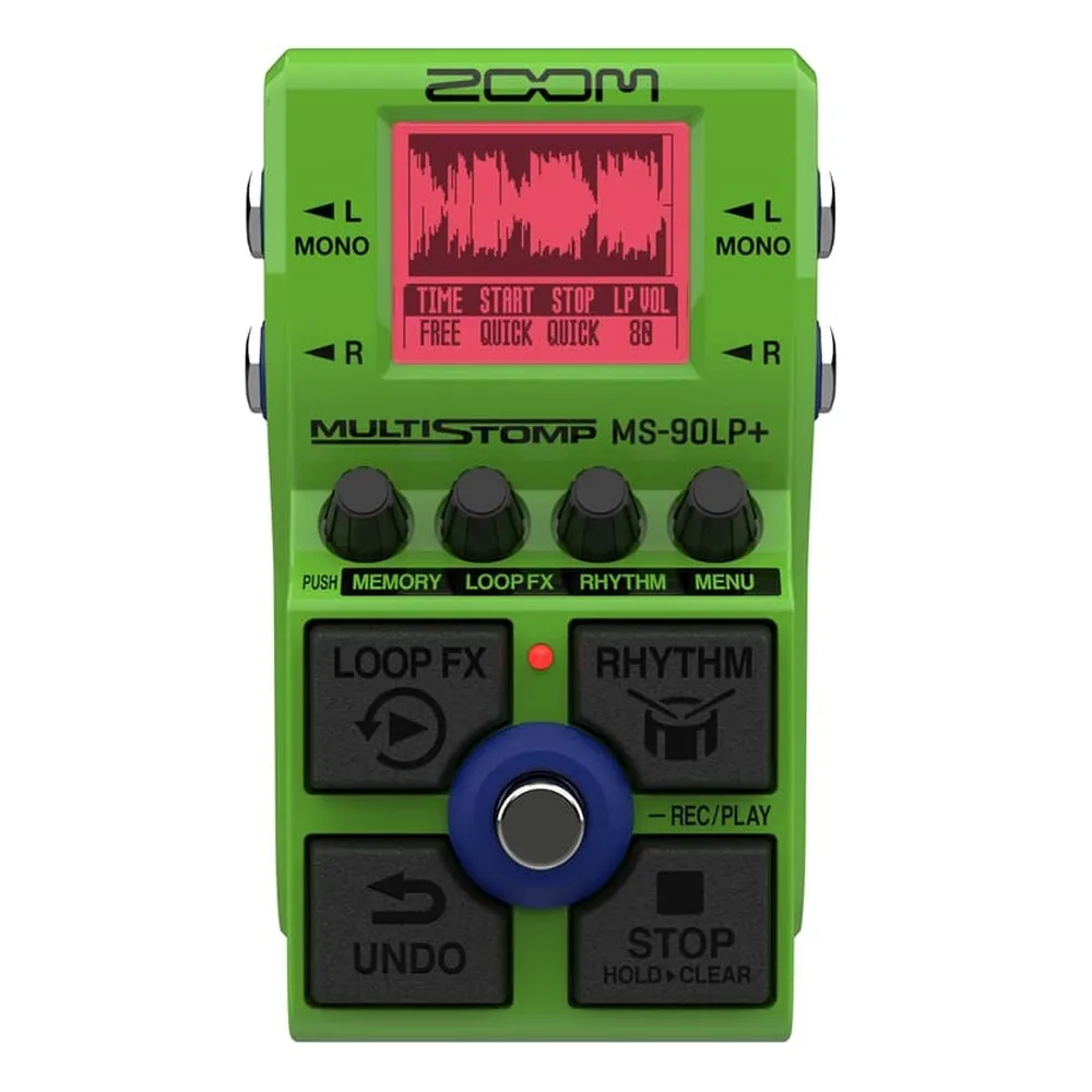 Zoom MS-90LP+ MultiStomp Looper Effects Pedal