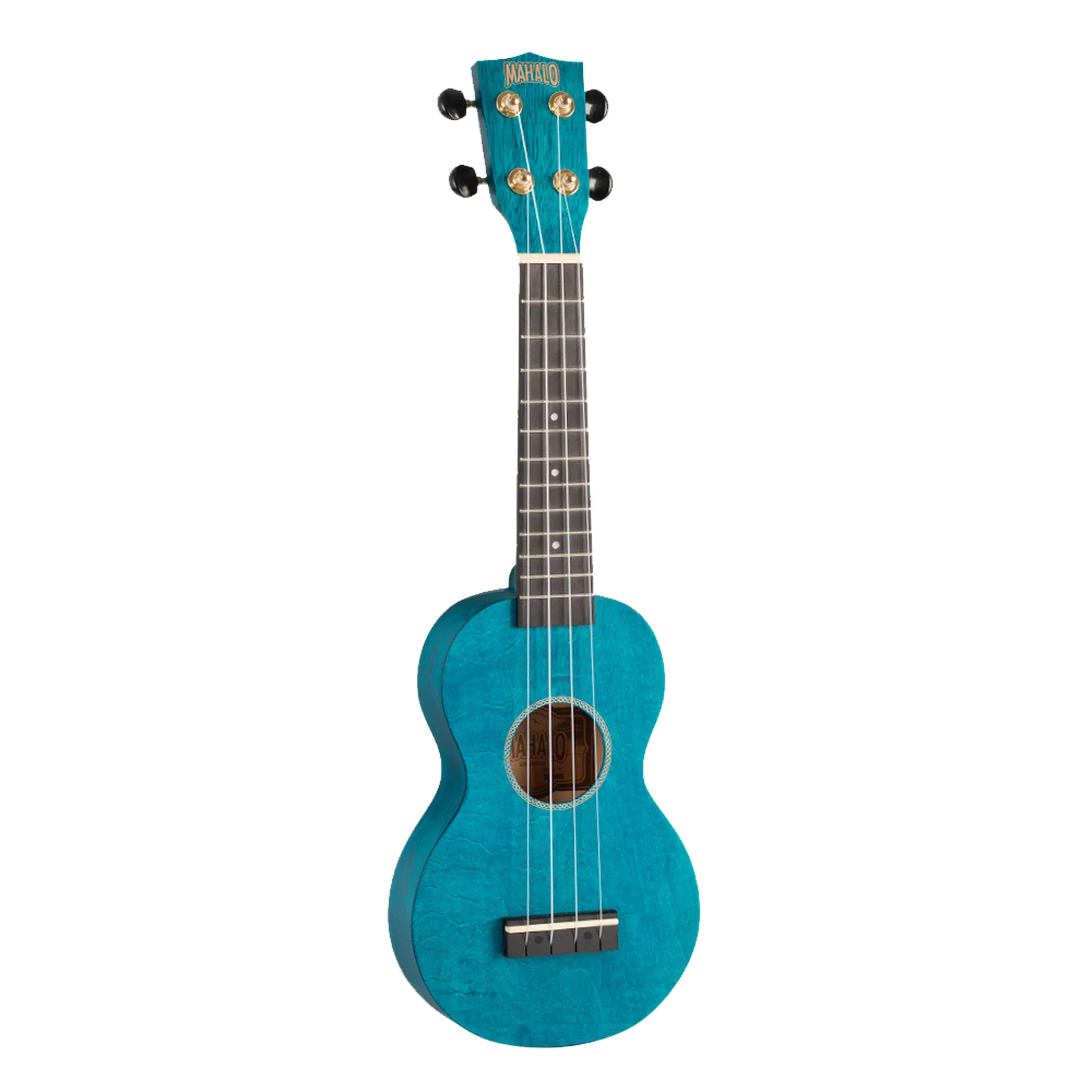Mahalo MS1TBU Slimline Trans Blue Ukulele