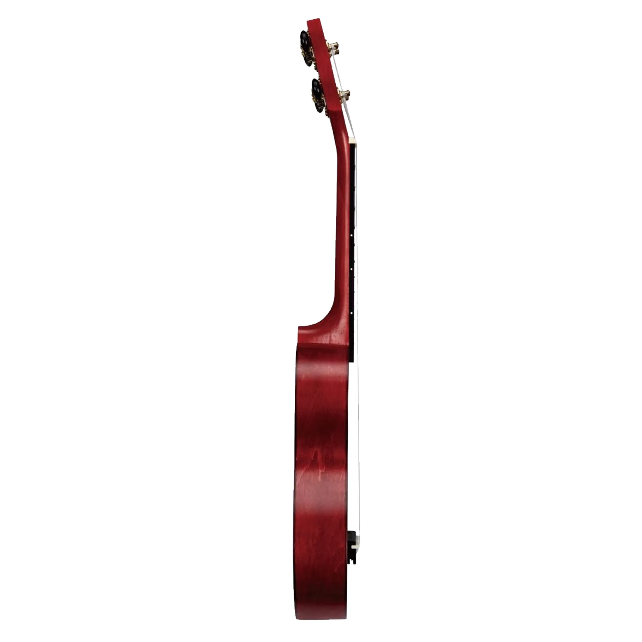Mahalo MS1TRD Slimline Trans Red Ukulele - Image 2