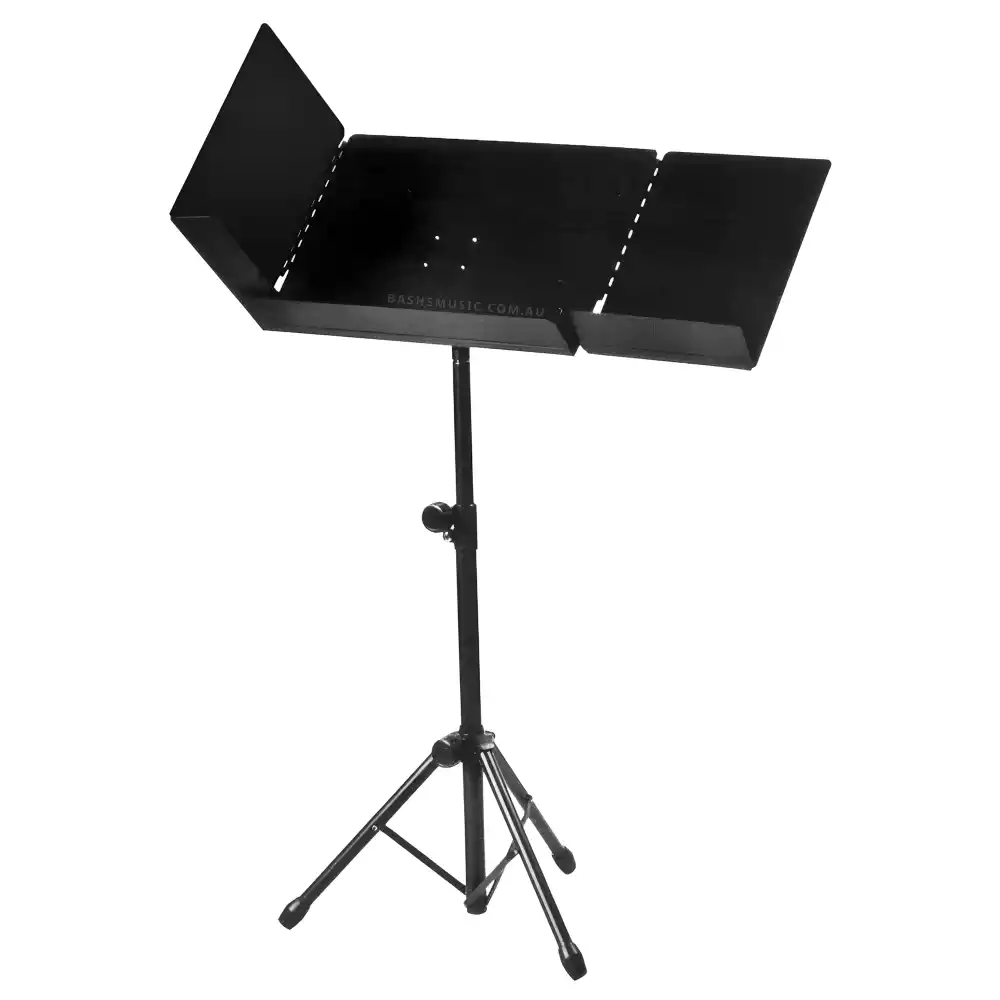 Xtreme MST15 Deluxe Conductor Stand with Foldable Wings - Black