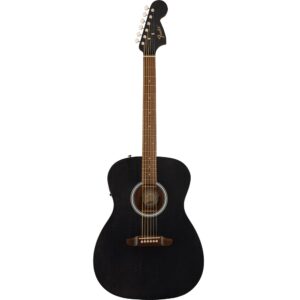 Fender Monterey Standard Acoustic Electric Guitar Black
