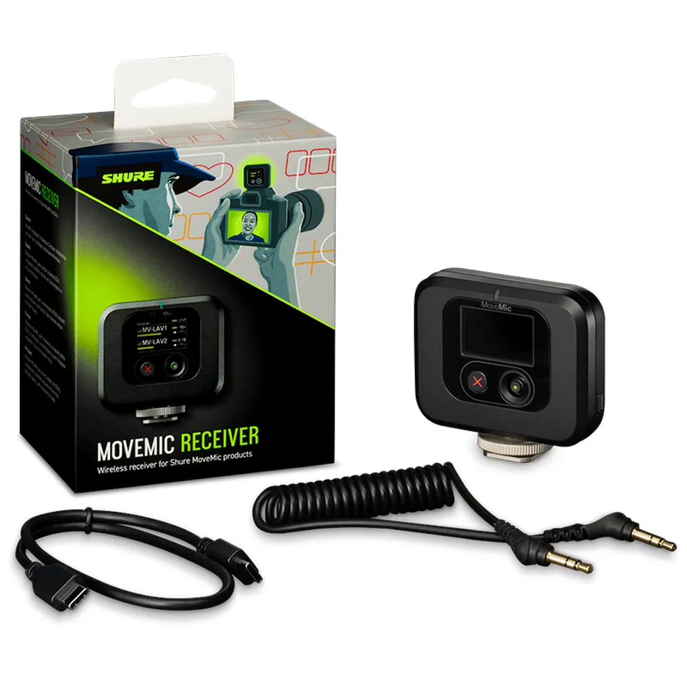 Shure MoveMic Wireless Receiver For MoveMic