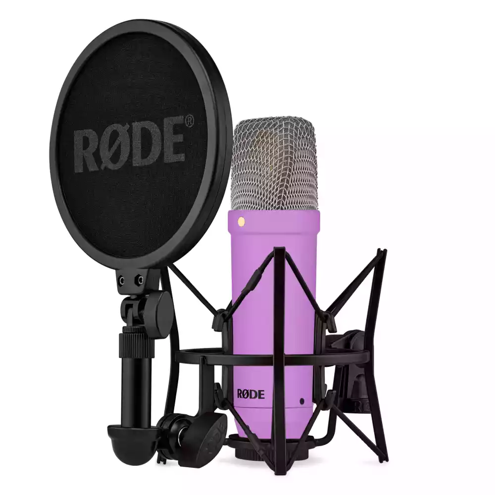 Rode NT1SIGNATUREPURPLE Cardioid Condenser Microphone