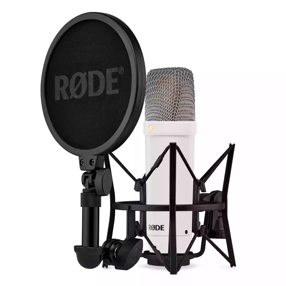 Rode NT1SIGNATUREWHITE Cardioid Condenser Microphone
