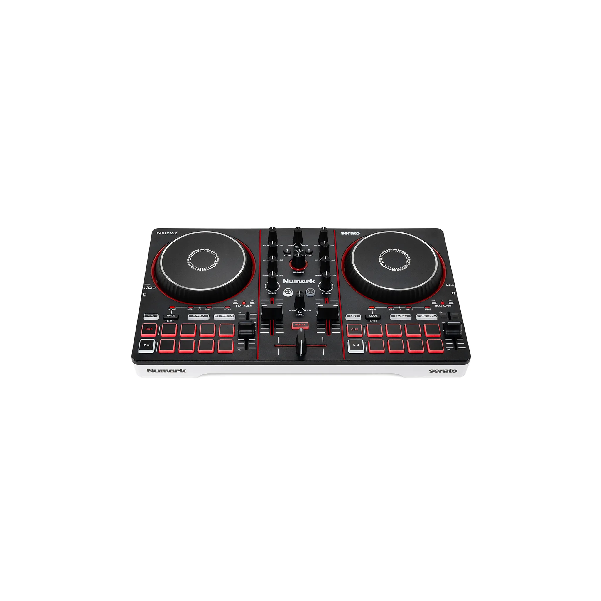 Numark Party Mix III DJ Controller with Light Show - Image 9