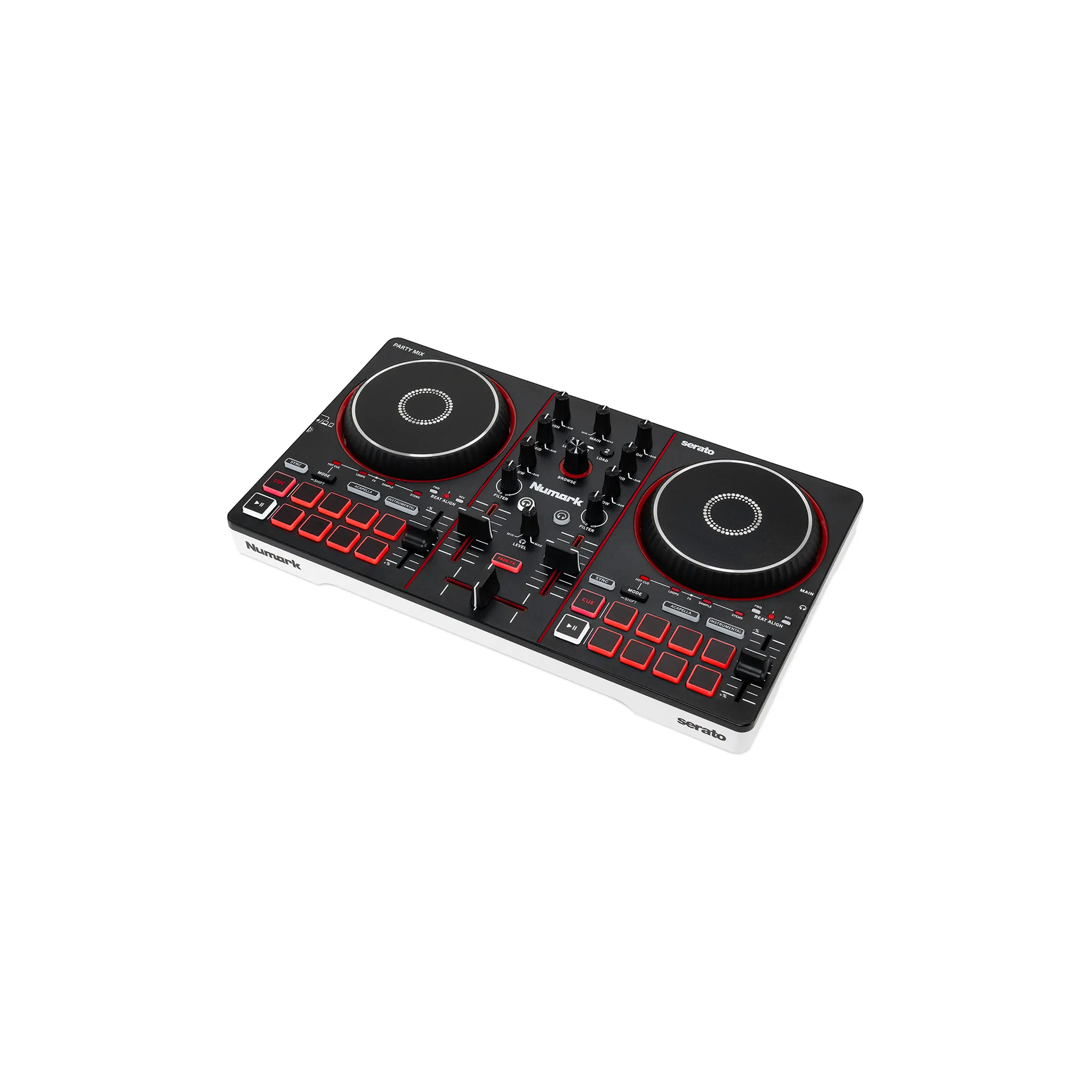 Numark Party Mix III DJ Controller with Light Show - Image 4