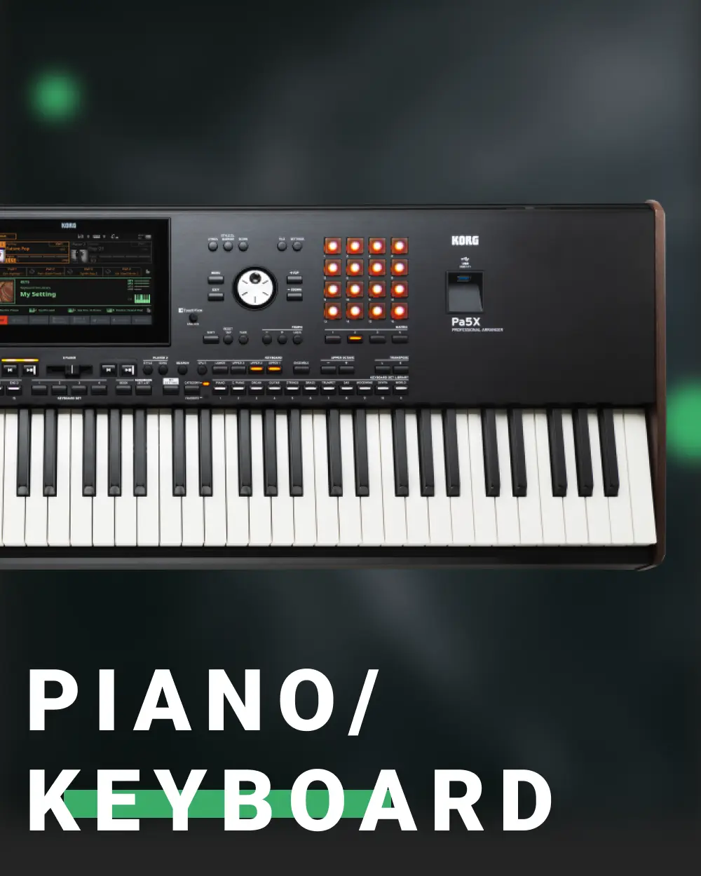 Piano and Keyboard