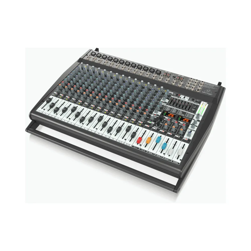 Behringer PMP6000 1600Watt 20Channel Powered Mixer Bashs Music