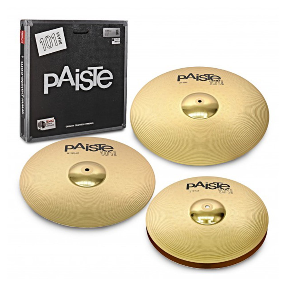 Paiste 101 Brass Cymbal Pack