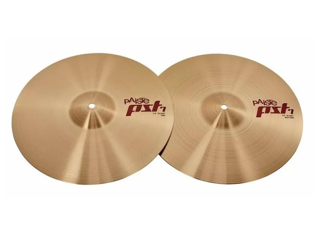 Paiste PST7 Universal Cymbal Package 14 Inch Hi-Hats, 16 Inch Crash, 20 Inch Ride - Image 2