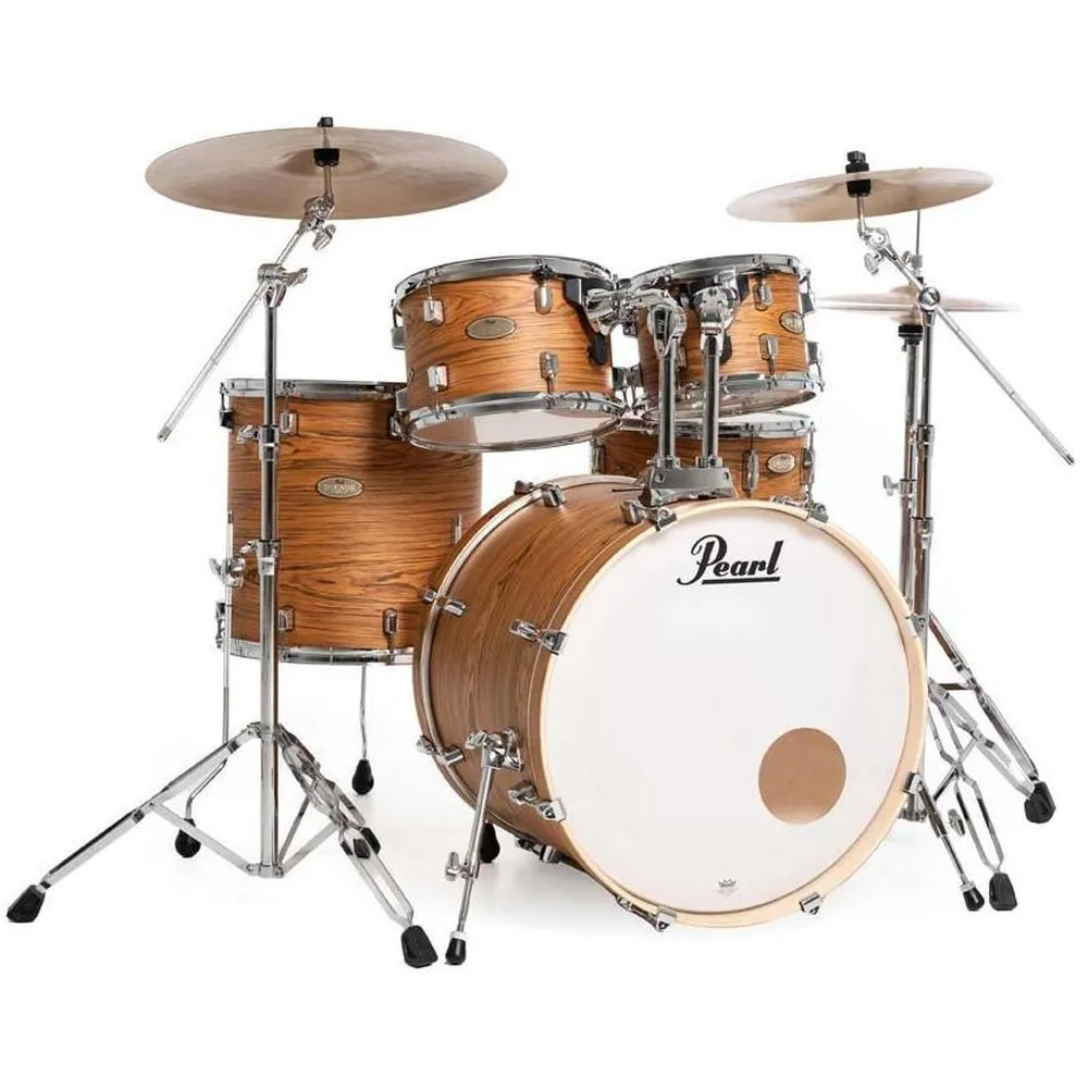 Pearl Decade Maple Artisan 22 Inch Fusion Drum Kit | Satin Caramel Veil
