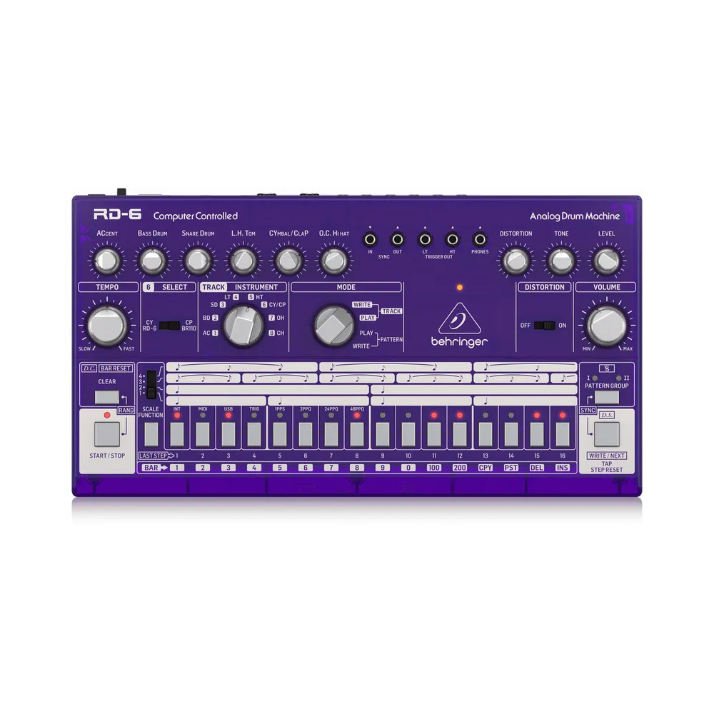 Behringer Rd6 Gp Analog Drum Machine