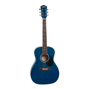 Redding RED34 Acoustic Guitar - Transparent Blue