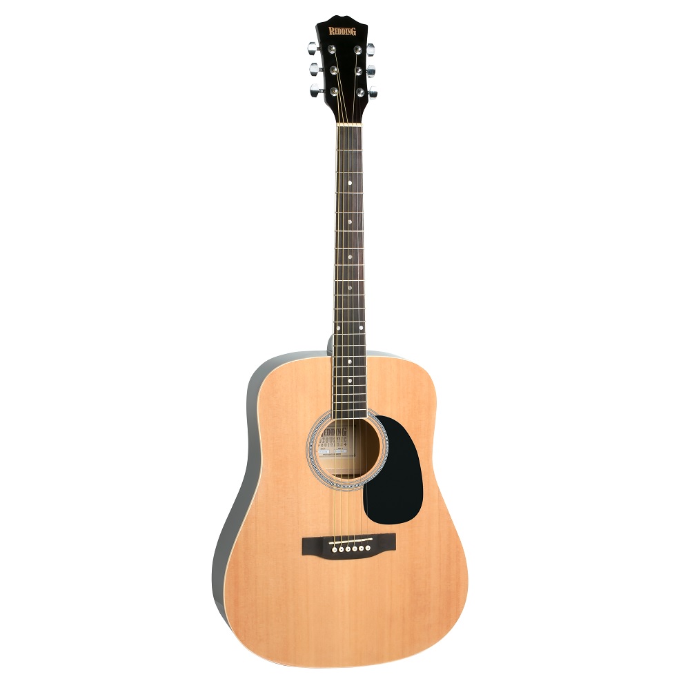 Redding RED50 Dreadnought Acoustic Steel String Guitar Natural