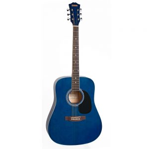 Redding RED50 Dreadnought Acoustic Steel String Guitar Blue