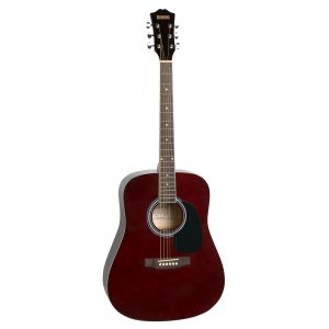Redding RED50 Dreadnought Acoustic Steel String Guitar Red