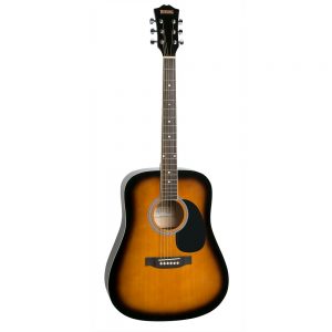 Redding RED50 Dreadnought Acoustic Steel String Guitar Sunburst