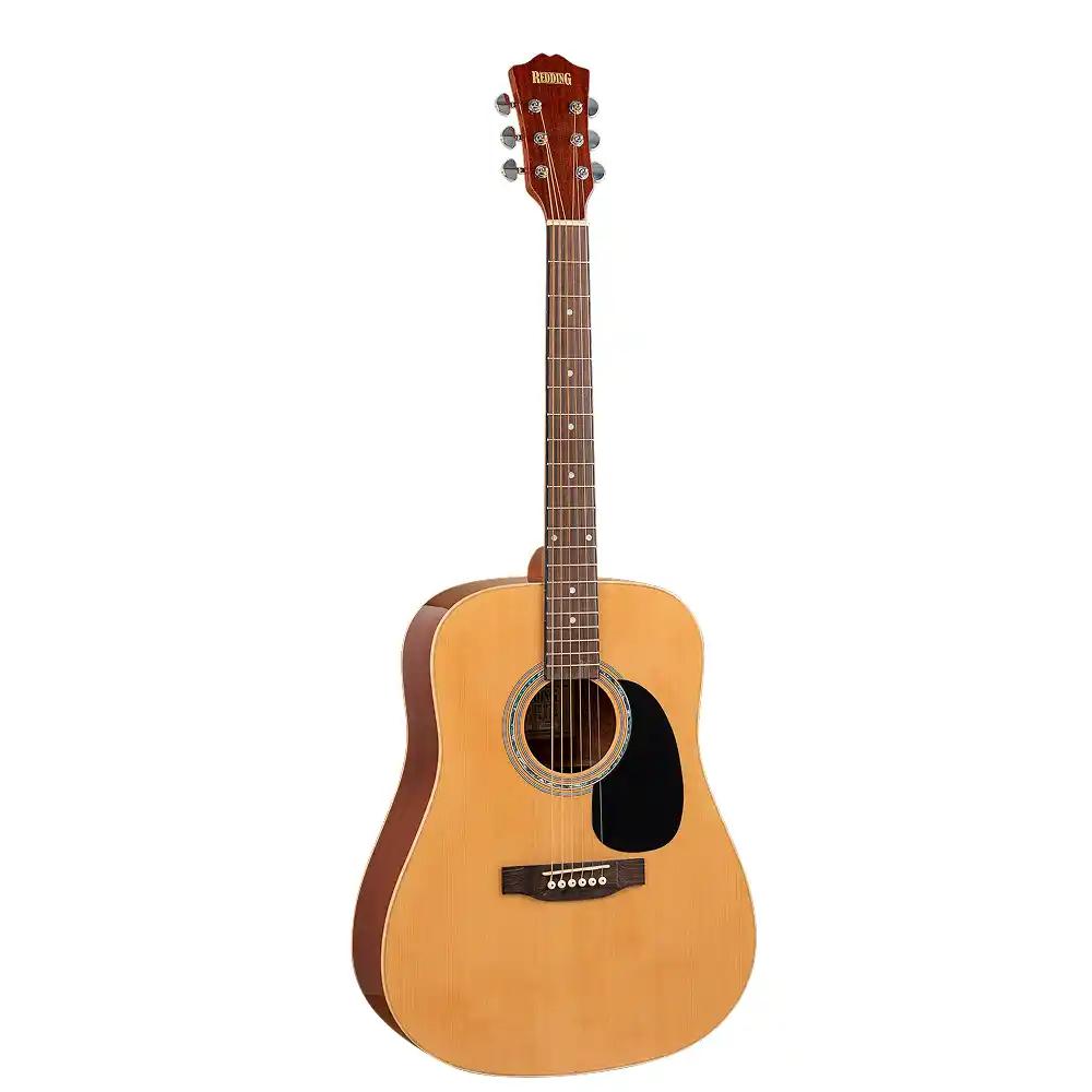 Redding RED72 Dreadnought Guitar Natural Gloss
