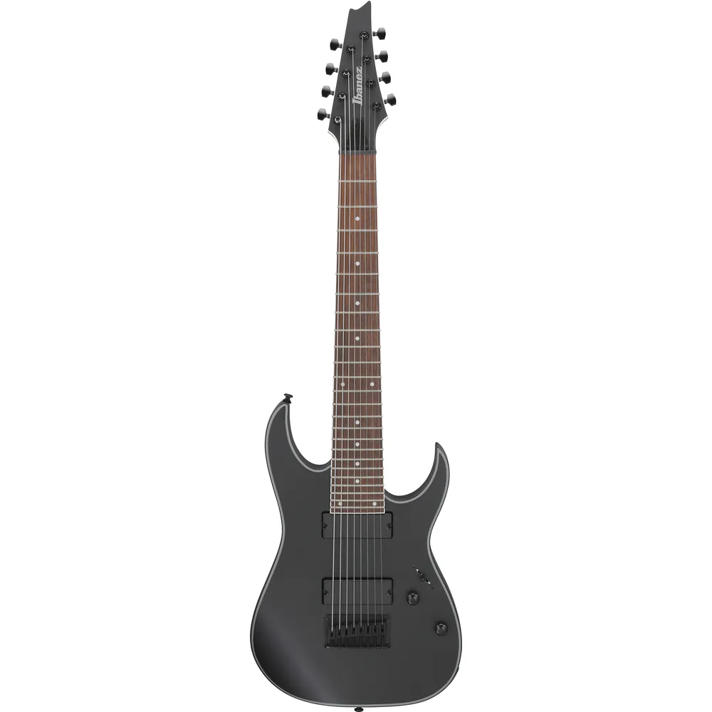 Ibanez RG8EXBKF 8 String Electric Guitar Black Flat