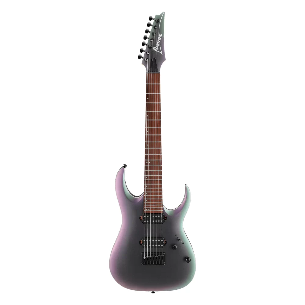 Ibanez RGA742EX-BAM 7 String Electric Guitar - Black Aurora Burst Matte