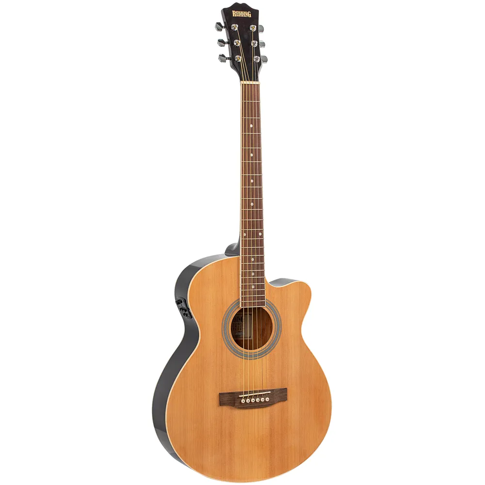 Redding RGC51CE Grand Concert Acoustic Electric Guitar | Natural