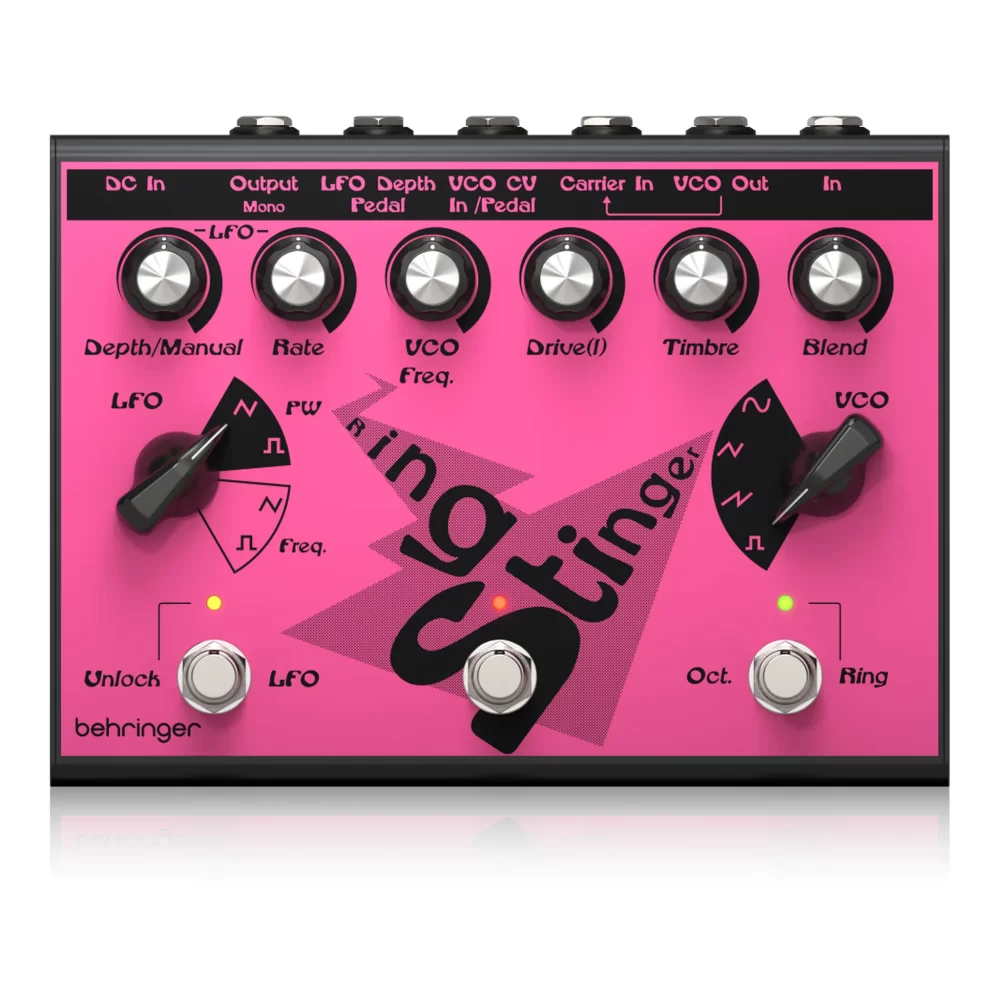 Behringer Ring Stinger Ring Modulator Fuzz Pedal