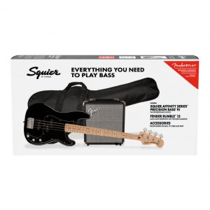 Fender Squier Affinity Series Precision Bass PJ Pack - Black