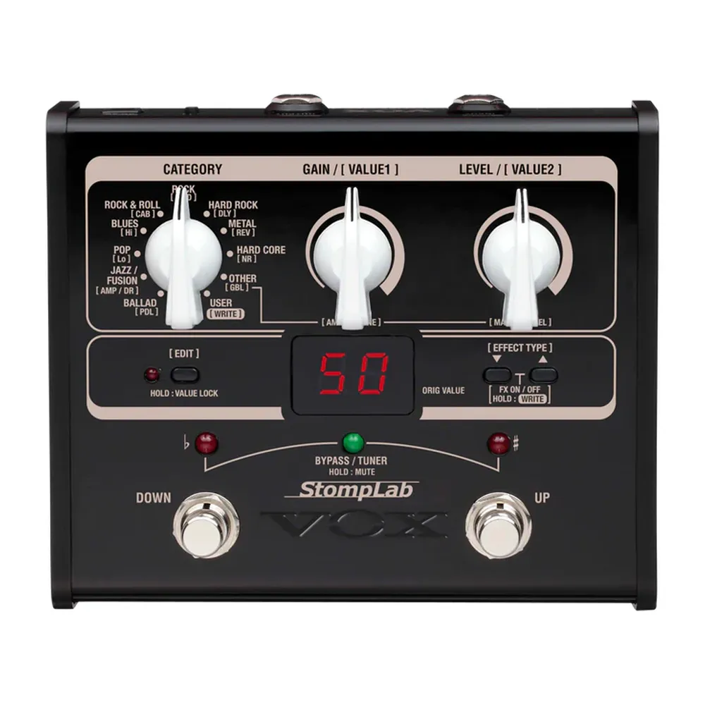 Vox StompLab IG Guitar Multi Effects Pedal