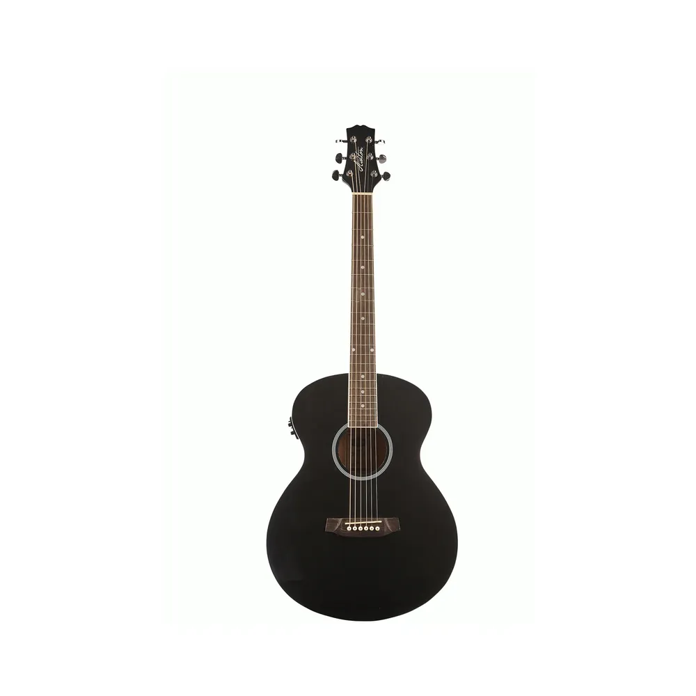 Ashton Sl20Eq Black Slimline Acoustic Guitar With Eq