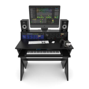 Glorious Sound Desk Compact Black Studio Workstation