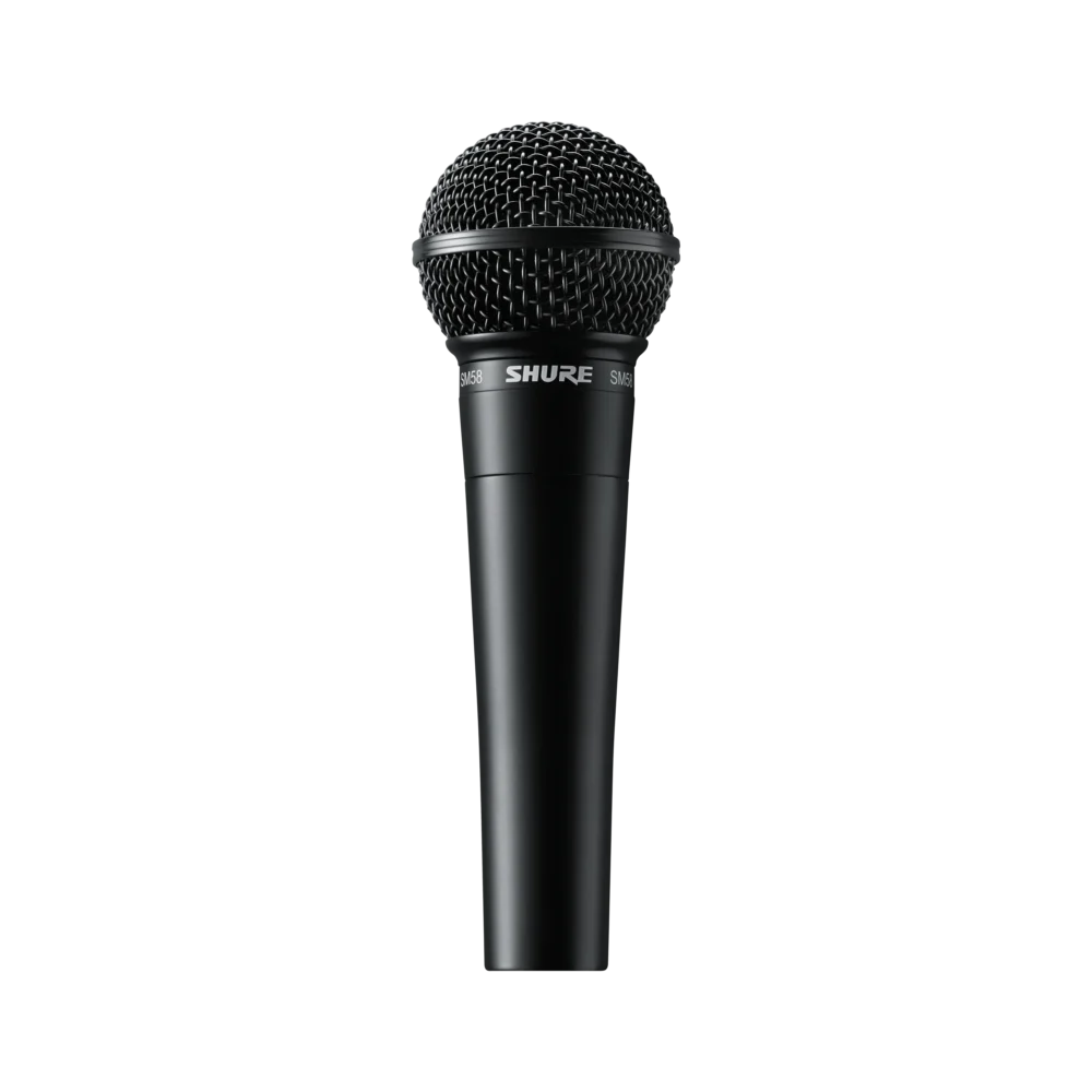 Shure SM58 Cardioid Dynamic Handheld Microphone | Black