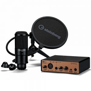 Steinberg UR12BPS Podcast Starter Pack – Black/Copper