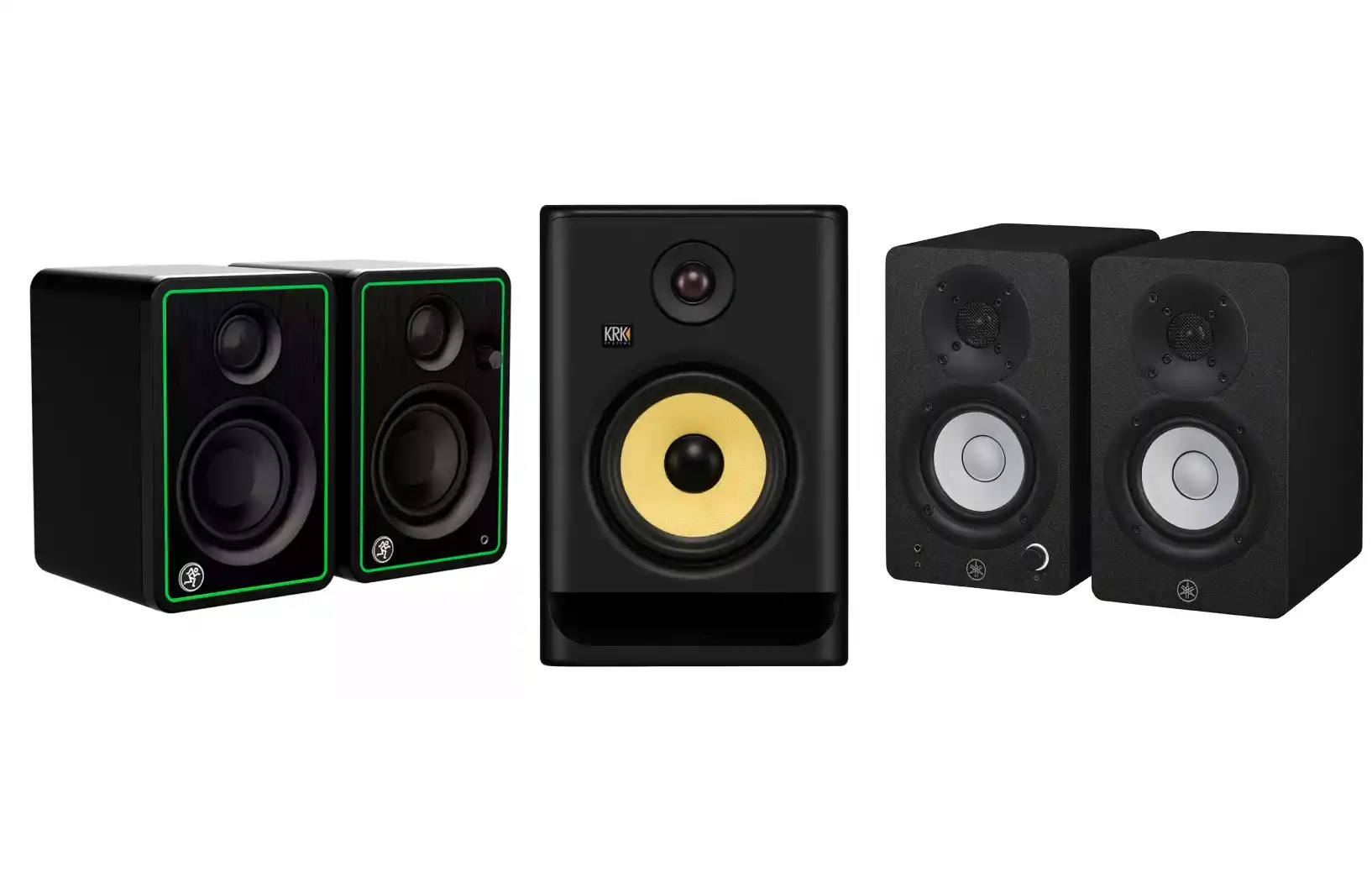 studio monitor setup