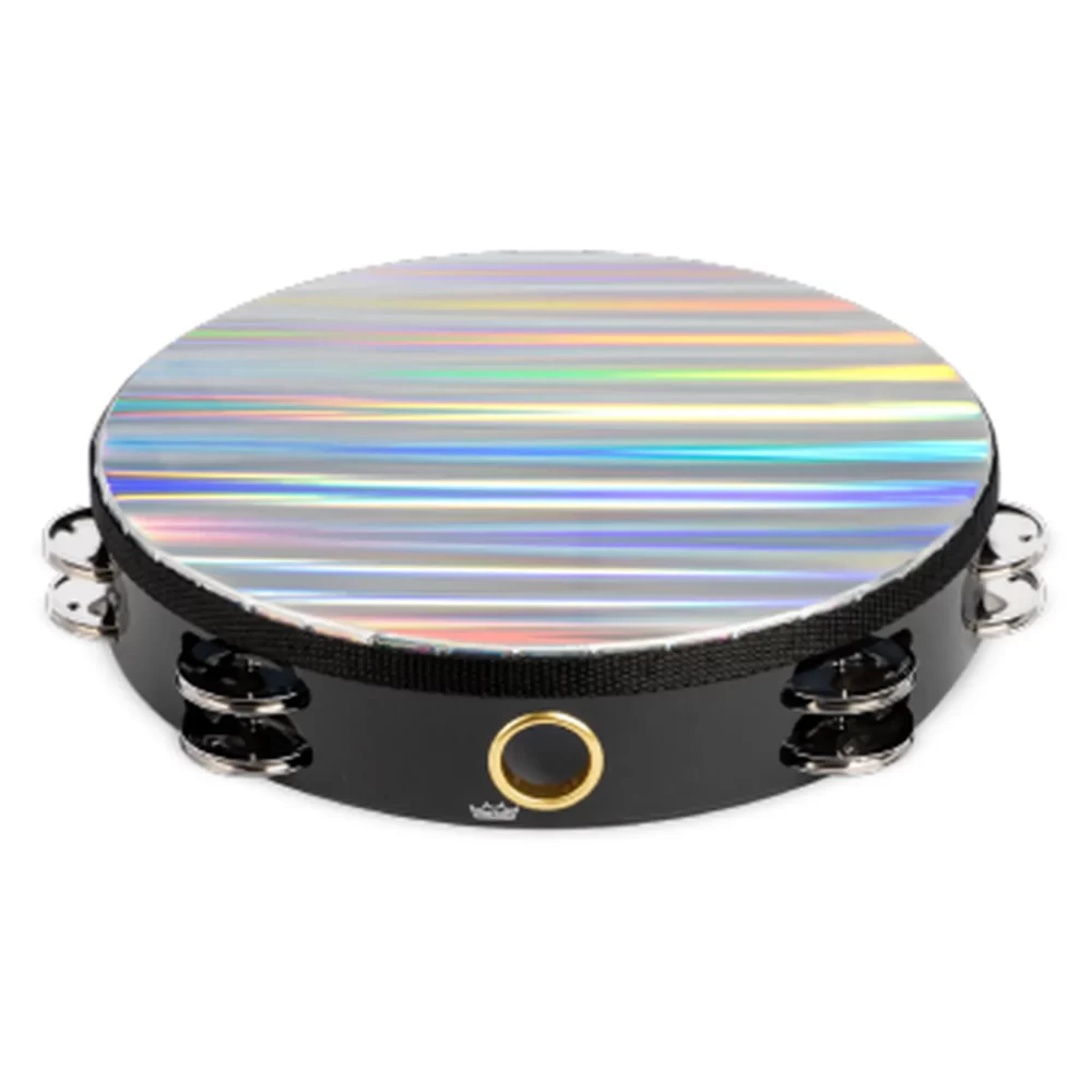 REMO Radiant Tambourine 10 Inch Double Row