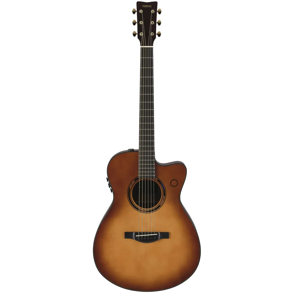 Yamaha TAS3 C TransAcoustic Guitar Sand Burst Gloss with Hard Gig Bag