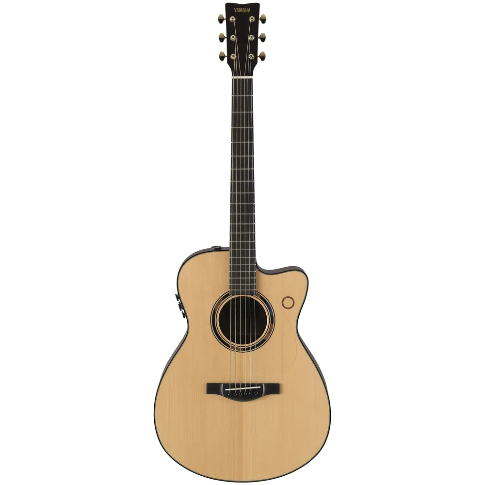 Yamaha TAS3 C TransAcoustic Guitar Natural Gloss with Hard Gig Bag