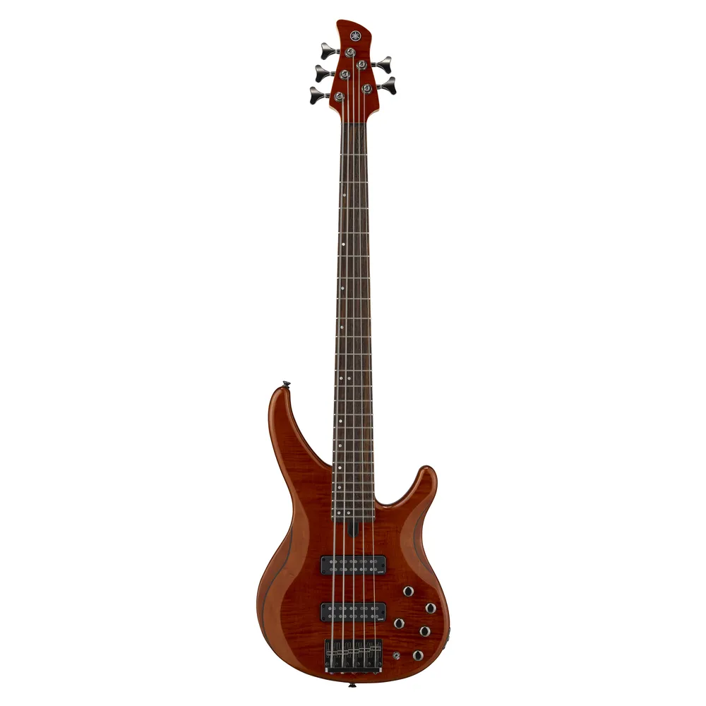 Yamaha TRBX605FM 5-String Bass Guitar | Caramel Brown