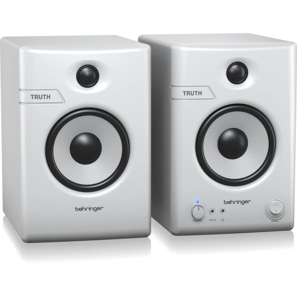 Behringer TRUTH 4.5 BT White Studio Monitors (Pair)