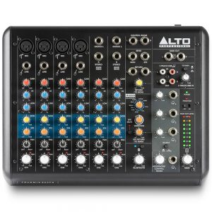 Alto Professional TrueMix 800 8-Channel Mixer With USB & Bluetooth Multi-FX