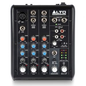 Alto Professional TrueMix 500 5-Channel Mixer With USB