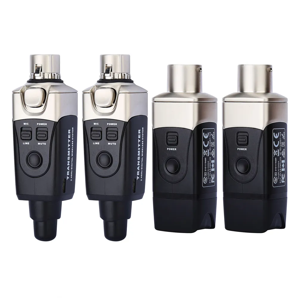Xvive U3D Dual Wireless Microphone System 2.4GHZ